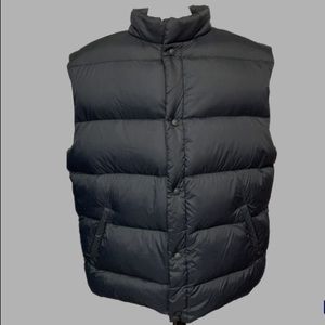 Cabelas Premier Northern 80% Goose Down Puffer Vest Black Mens XL Tall NWOT